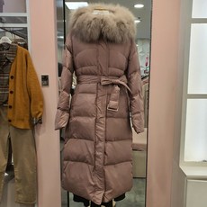 숲 구스 롱 폭스카라 패딩 svbdot1