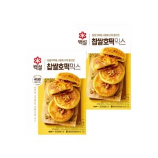 백설 찹쌀 호떡믹스 400g x2개, 2개