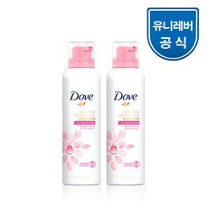 [도브] 샤워 무스 200ml x 2개, 상세 설명 참조, 상세 설명 참조, 선택1:코코넛오일 / 선택2:코코넛오일