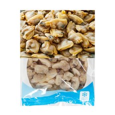 바지락살 200g 냉동 바지락살 냉동 조개살 깐바지락, 1개