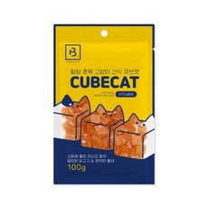 브리더랩 큐브캣 치킨&황태 100g, 3개