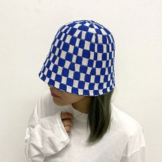 체커보드모자