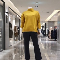 [지고트] 울 캐시미어 절개 풀오버 니트