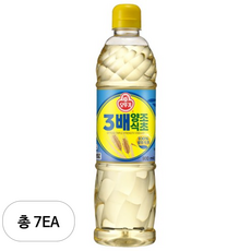 오뚜기 3배 양조식초, 7개, 900ml