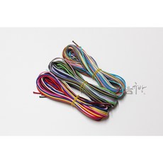 이음규방 매듭끈 - 꼰세사 32색상 세트1(2마씩) 규방공예재료 끈목 전통매듭 인견사, 1개