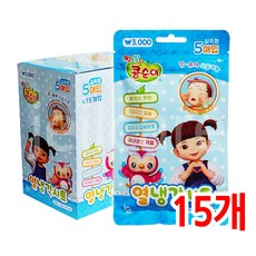 콩순이 열냉각시트 5매입 열내림패치, 15개