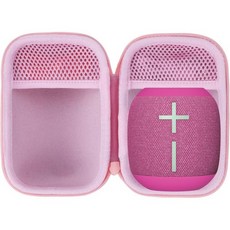 얼티밋 이어스 UE WONDERBOOM 4 3 2 휴대용 방수 스피커 블랙 케이스 와 호환되는 수납, for WONDERBOOM 4, Pink Case