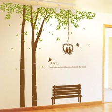 자작나무숲벽지