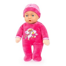 Bayer Design Dolls My First Baby Doll 30.5cm12인치 핑크 유니콘 매칭 캡 부드러운 바디 손과 발 바느질 역할 놀이 1365485 - 아기용품바느질