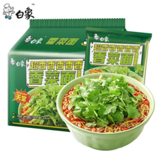 중국식품 바이샹 고수라면 고수면 xiangcaimian 샹차이맨 115g*5봉, 5개