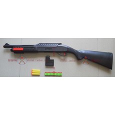 스폰지 소프트탄 레밍턴 M90 서바이벌 산탄총 샷건 카구팔 에어소프트건 저격총, 소프트시트 40알 추가 (길이20+짧은20)개