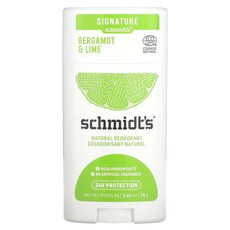 Schmidts Natural Deodorant Bergamot Lime 265 oz 75 g