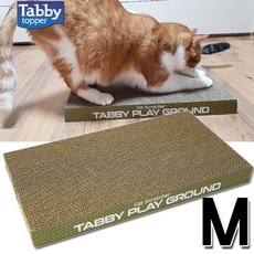 테비 플레이 그라운드 평판스크래쳐 - M(25cmX45cm), 1개, 올리브그린
