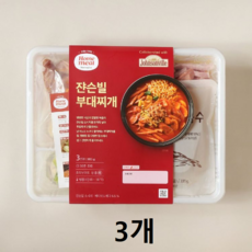 홈플러스 홈밀 쟌슨빌 부대찌개, 3개, 985g