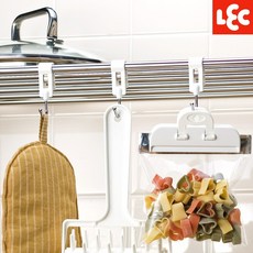 엘이씨 양방향 주방 집게걸이 후크 1kg 3P [H-029] 스토어, 3개