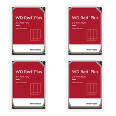 웬디 WD RED PLUS 4TB NAS 하드디스크 WD40EFPX 정품 4개 패키지 - wd40efpx