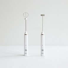 미니 전동 우유거품기 자동휘핑기 무선 머랭치기 기계, 1개, 휴대형