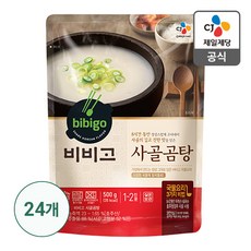 비비고 사골곰탕, 500g, 24개