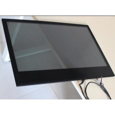 투명디스플레이 LCD 스크린 패널 홀로그램 TV 설명 투명한 전시 모니터 광고 21.5인치