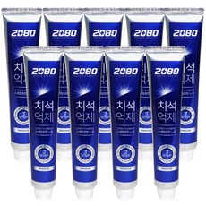 2080 트리플이펙트 치석케어치약 후레쉬민트향 140g X 9개