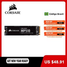 메모리 카드 CORSAIR-포스 시리즈 MP510 SSD 240GB NVMe PCIe Gen3 x4 M.2 480GB 960GB 1920GB 솔리드 스테이트 스토리지 3000 메가, [02] 960GB.