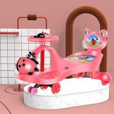 Heron 2020년형 밸런스 핸들카 붕붕카, 핑크3
