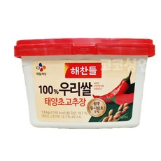 CJ 해찬들 우리쌀 태양초 고추장 1.8kg 코스트코, 1개