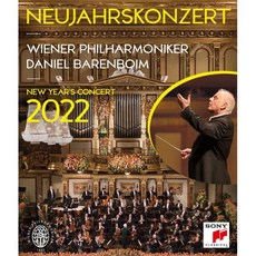 [Blu-ray] Daniel Barenboim 2022 빈 신년음악회 - 다니엘 바렌보임 빈필 (New Year's Concert 2022) : 슈트라...