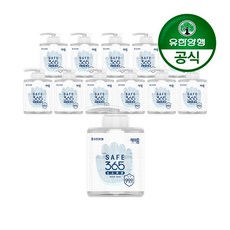 유한양행 [본사직영] 해피홈 SAFE365 겔타입 손소독제 500mLx12개, 12개, 500ml