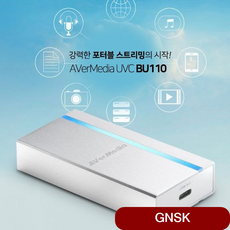 포터블 스트리밍 AVerMedia ExtremeCap UVC BU110 변환젠더 zogr, 상세페이지참조()