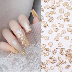 포도네일 샴페인 다이아몬드 네일 아트 네일파츠대장, Drop 3x10mm 500pcs