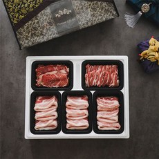 [자연맛남] [산지직송] 강원도 1등급 국내산 돼지고기 선물세트 5구 1호 2.5kg(삼겹살500gx3팩/가브리500g/갈매기500g), 2.5kg, 상세 설명 참조, 상세 설명 참조