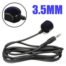 1.5M 3.5mm IR 적외선 원격 제어 수신기 증량제 연장 케이블 코드 1.5M 3.5m, 상세내용참조