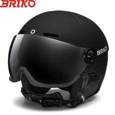 브리코 스키보드 바이져헬멧 2324 TEIDE VISOR MATT BLACK, 1개