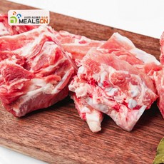 밀스온 수입 냉동 돼지고기 목뼈 등뼈, 2개, 1kg