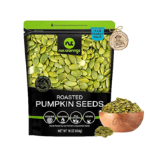 유기농 호박씨 볶은 무염 넛크레이빙 NUT CRAVINGS Roasted Unsalted Pumpkin Seeds, 1개, 454g