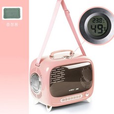 ZHPET 기능성 반려동물 외출 백팩 강아지켄넬 고양이 눕눕백 온도*습기 감지 센서 풀뷰 창 YAYA샵, TV형 소녀핑크, 1개