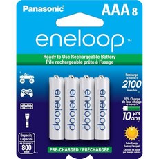 Eneloop 내장형 ODD Multi 에넬루프 파나소닉 BQ CC55KSBHA 어드밴스드 프로 BK 3MCCA8BA AA 2100 사이클 Ni MH 프리차지 충전식 4MCCA, Quick Charger + AA Batteries/