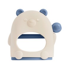 마더케이 실리콘 2 in 1 글러브 손목 치발기, 단품, 크림블루, 1개