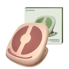 오마이가 레그 릴렉서 종아리 스트레칭 보드 7단계조절, 핑크