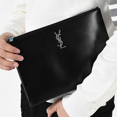 [Saint Laurent][럭스앤홀릭] 생로랑 453249 0SX0E 1000 20S 남성클러치백