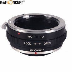 K & F CONCEPT 카메라 렌즈 어댑터 링 미놀타 (AF)/코니카 헥산 AR/탐론 어댑터 II 마운트 렌즈 On 후지필, 02 Konica Hexanon AR, 1개