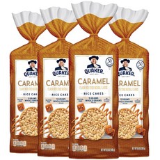 퀘이커 라이스 케이크 캐러멜 Quaker Caramel Rice Cakes