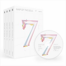 (4종CD+2종포스터증정) 방탄소년단 (BTS) - Map Of The Soul 7, 단품