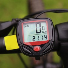 15기능 디지털 자전거속도계 속도측정 유선속도계