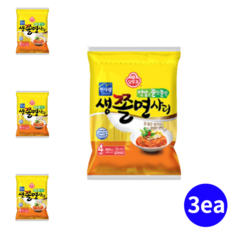 맛있는 생쫄면사리 12인분 쫄면면 쫄깃한 면발 숙면 매콤 달콤 떡볶이 쫄면사리 업소용 가정용 캠핑 차박 여행 Spicy chewy noodle 당면사리 쫄면 생면 냉동면 냉장면