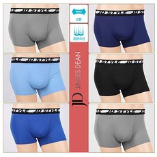 보디가드 제임스딘 심플 베이직 기획 흡한속건 기능성 드로즈6종세트 1001