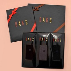 DAKS 닥스 남자 신사 양말 3족세트 DK3M19329 S012