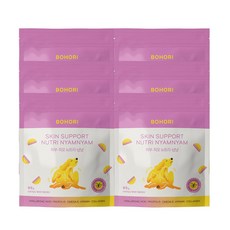 보호리 강아지 피부 피모 영양제 뉴트리냠냠 미니 85g, 6개