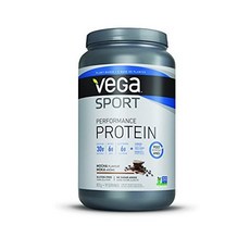 VEGA Sport Protein Mocha Tub 812 GR 베가 스포츠 퍼포먼스 프로틴 모카 812g, 1개